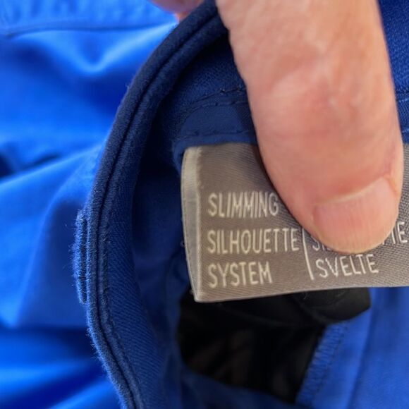 Melissa McCarthy Blue Pencil Dress Pants Size 22W - Picture 5 of 17